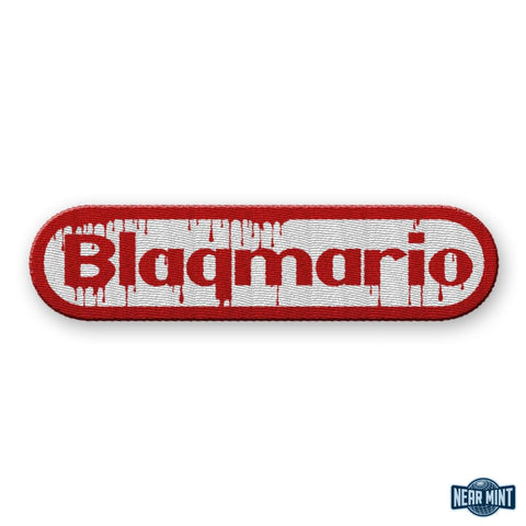 Buy Now – Blaqmario "Logo" Patch – Comic & Gamer Merch – Near Mint