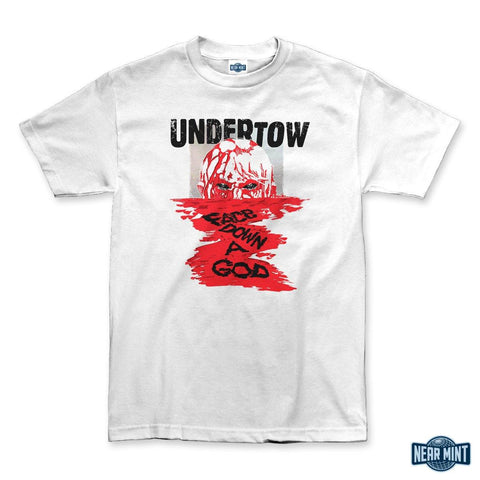 Buy Now – Undertow "Face Down A God" Shirt – Comic & Gamer Merch – Near Mint