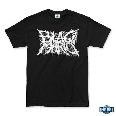 Buy Now – Blaqmario "Metal" Shirt – Comic & Gamer Merch – Near Mint