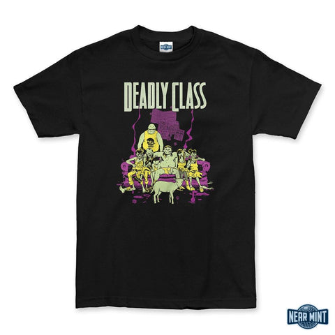 Buy Now – Deadly Class "Fuckface Family" Shirt – Comic & Gamer Merch – Near Mint