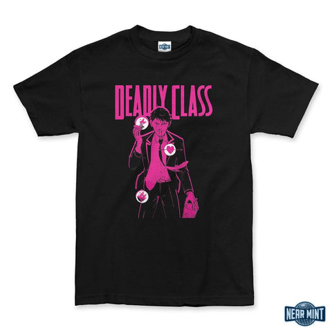 Buy Now – Deadly Class "Marcus" Shirt – Comic & Gamer Merch – Near Mint