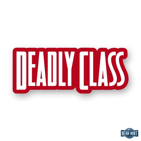 Buy Now – Deadly Class "Logo" Sticker – Comic & Gamer Merch – Near Mint