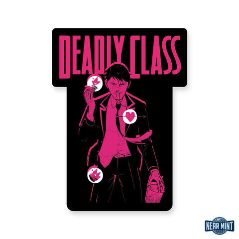 Buy Now – Deadly Class "Marcus" Sticker – Comic & Gamer Merch – Near Mint