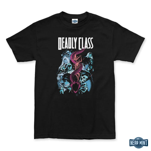 Buy Now – Deadly Class "DC44" Shirt – Comic & Gamer Merch – Near Mint