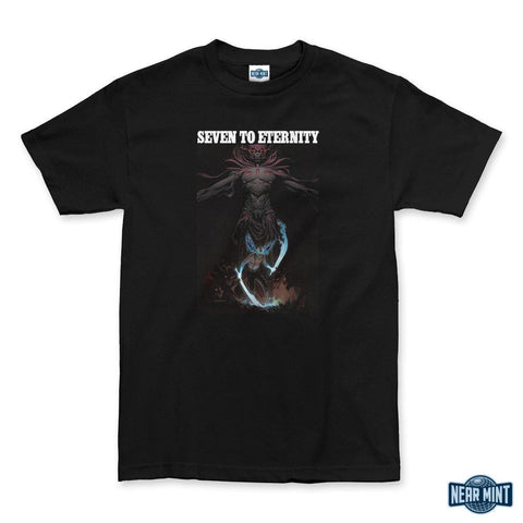Buy Now – Seven To Eternity "The Pipers" Shirt – Comic & Gamer Merch – Near Mint